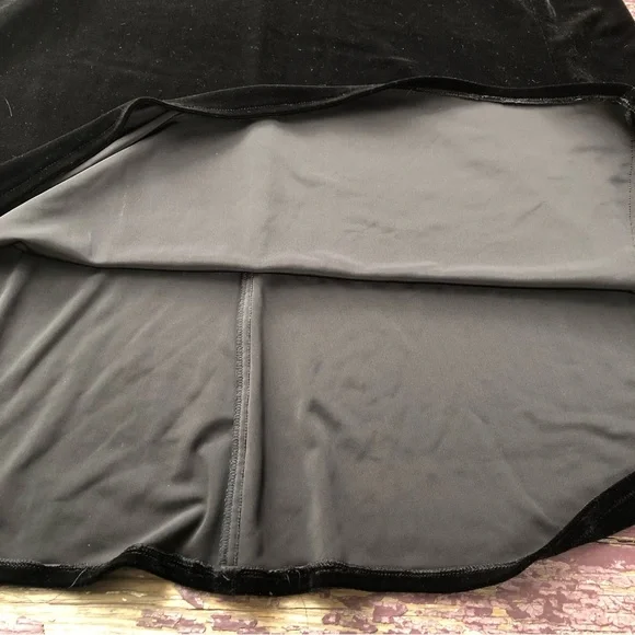 Tadashi Vintage Velvet Long Sleeved Maxi Dress Rhinestone Y2K 90s - Picture 6 of 13